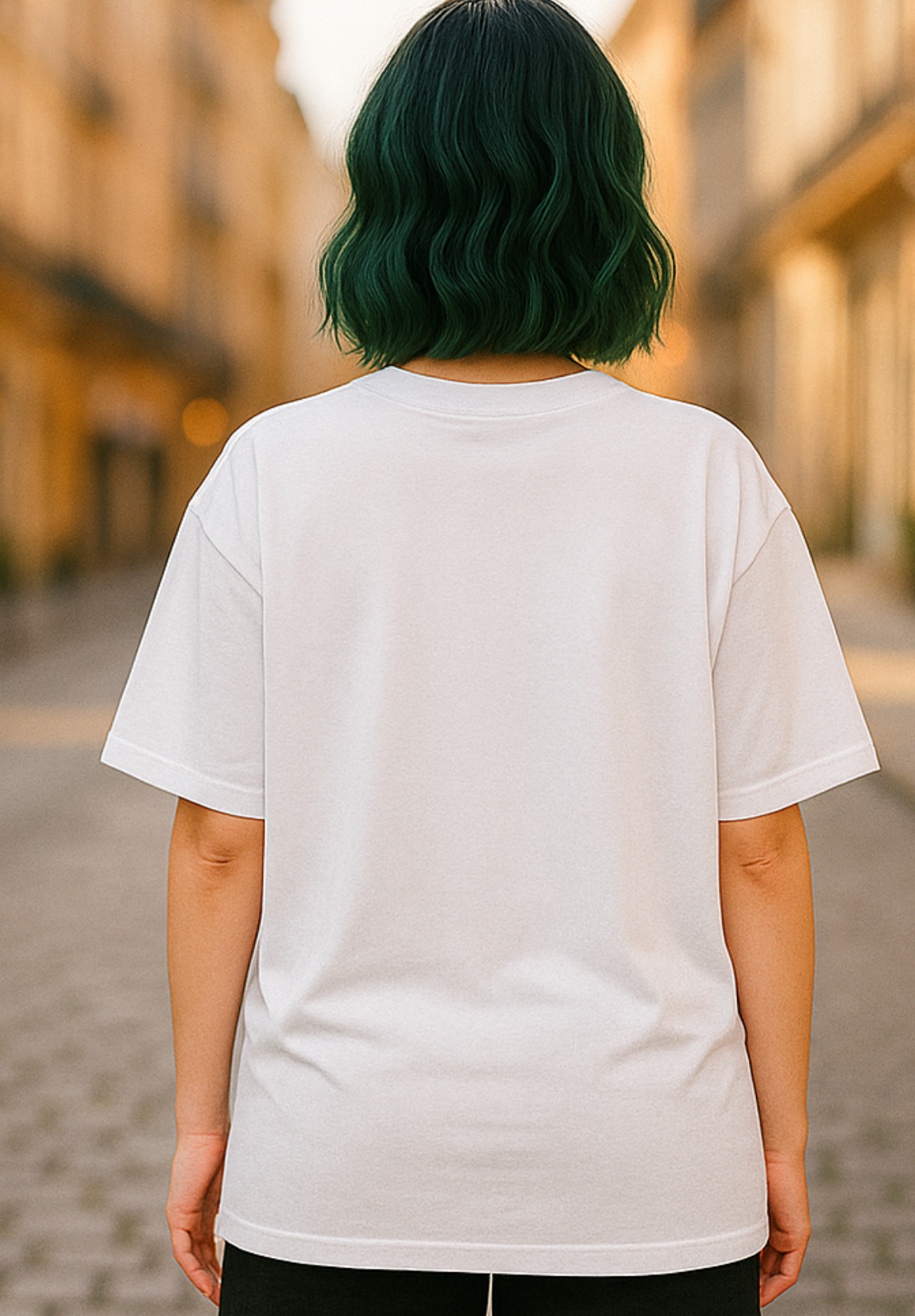 Purr-fectly Oversized Tee 🐾Minimal Cat Sketch  🐾