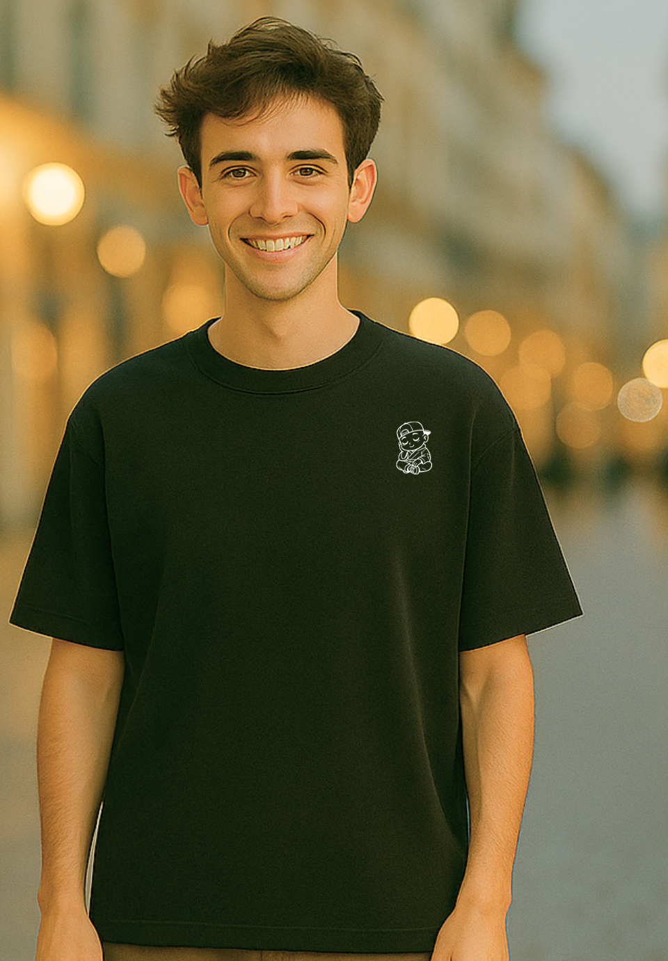 Mixtape 1990 – Oversized Streetwear Tee