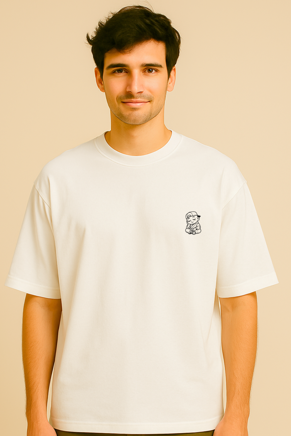 🤍 Classic White Oversized T-Shirt